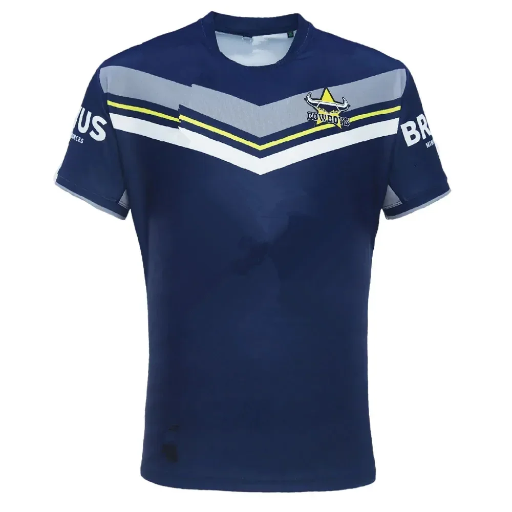 

2024 North Queensland Cowboys Home Регби Джерси черная бейсболка головные уборы Размер S--5XL (имя и номер на заказ)