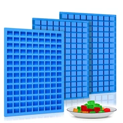 1/3pcs 126 cavity square candy silicone mold mini chocolate, hard candy, ice cubes, pudding, cake decoration baking mold