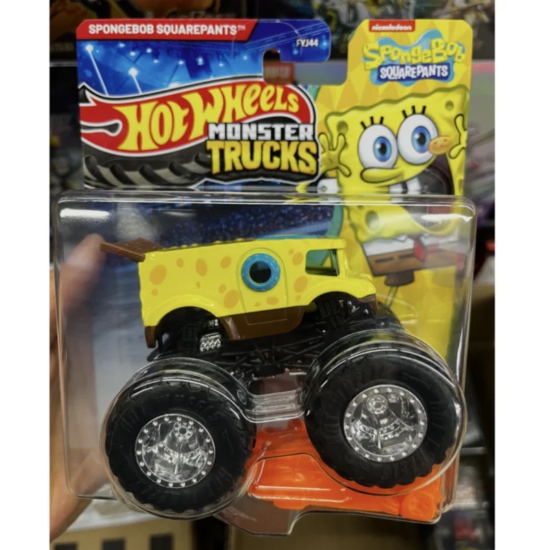 Hot Wheels Tiger Shark Diecast Alloy Monster Truck Off-Road Vehicle Model Racing Toy Collectible Decoration for Fans FYJ44