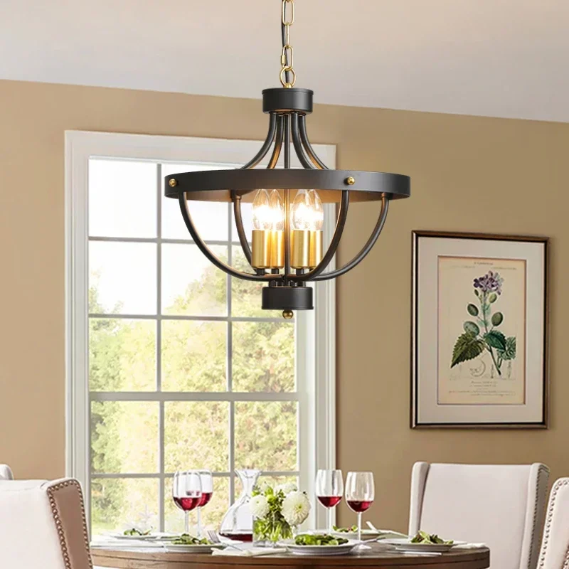 الحديثة مزرعة هندسية الثريا تركيب المصابيح قلادة مصباح للمطبخ ريفي معلقة قلادة الإضاءة لغرفة الطعام