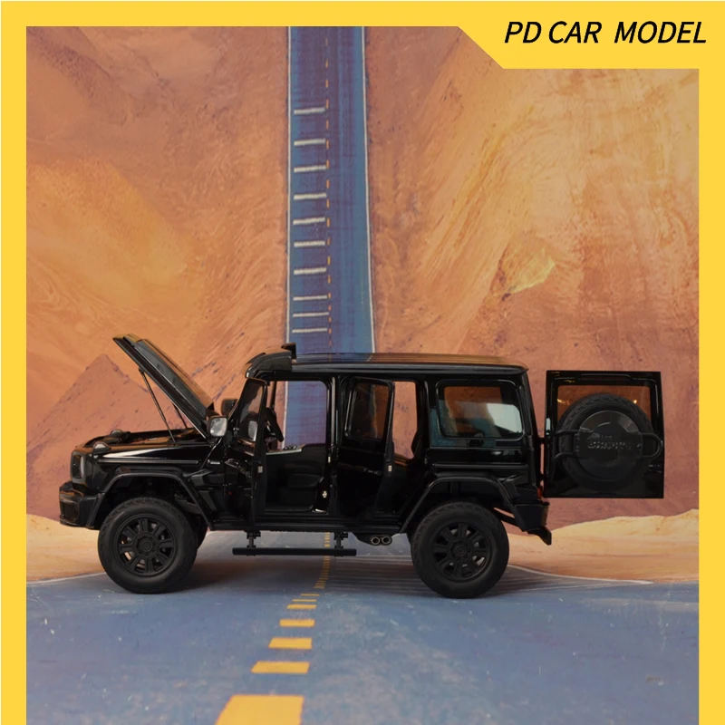 ALMOST REAL  Collectible 1:18 Scale Model for 2023 BRABUS  AMG G63  BLACK  Gift for friends and family