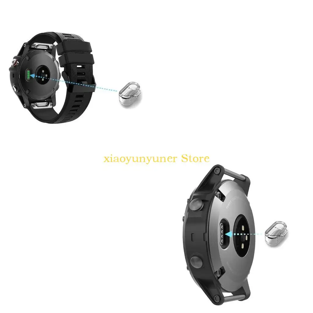 P9JB Watch Charging Port Plug Reusable Anti-lost Cover for 955 945 255 7S 7X 6 6S 6X
