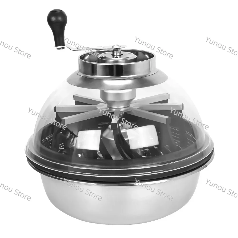 Manual Leaf Stripper Tumble Trimmer Bowl Spin Tumble Bud Machine for Leaf Roots Leaf 16''