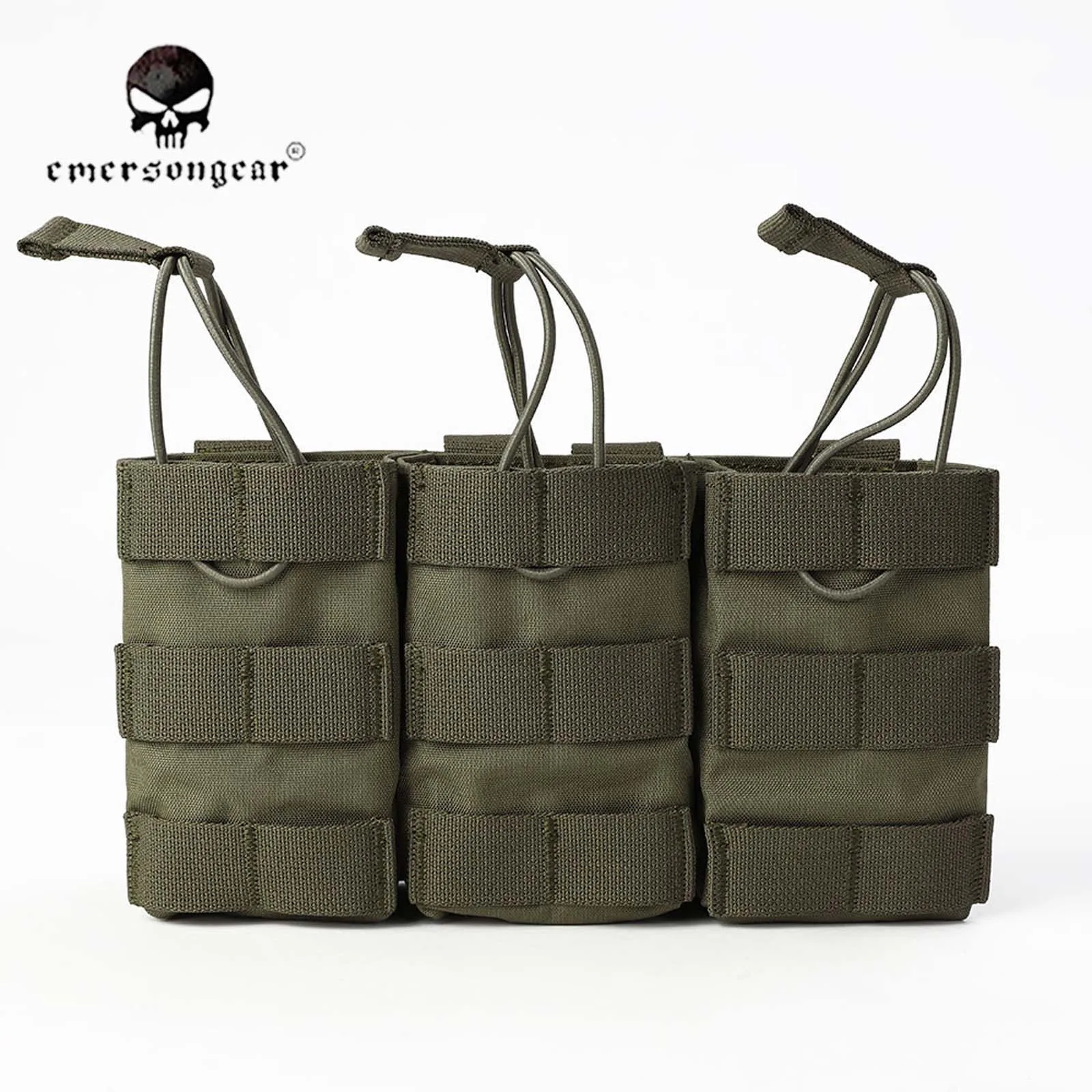 EmersonGear Bolsa portacargadores triple abierta 7.62mm nailon