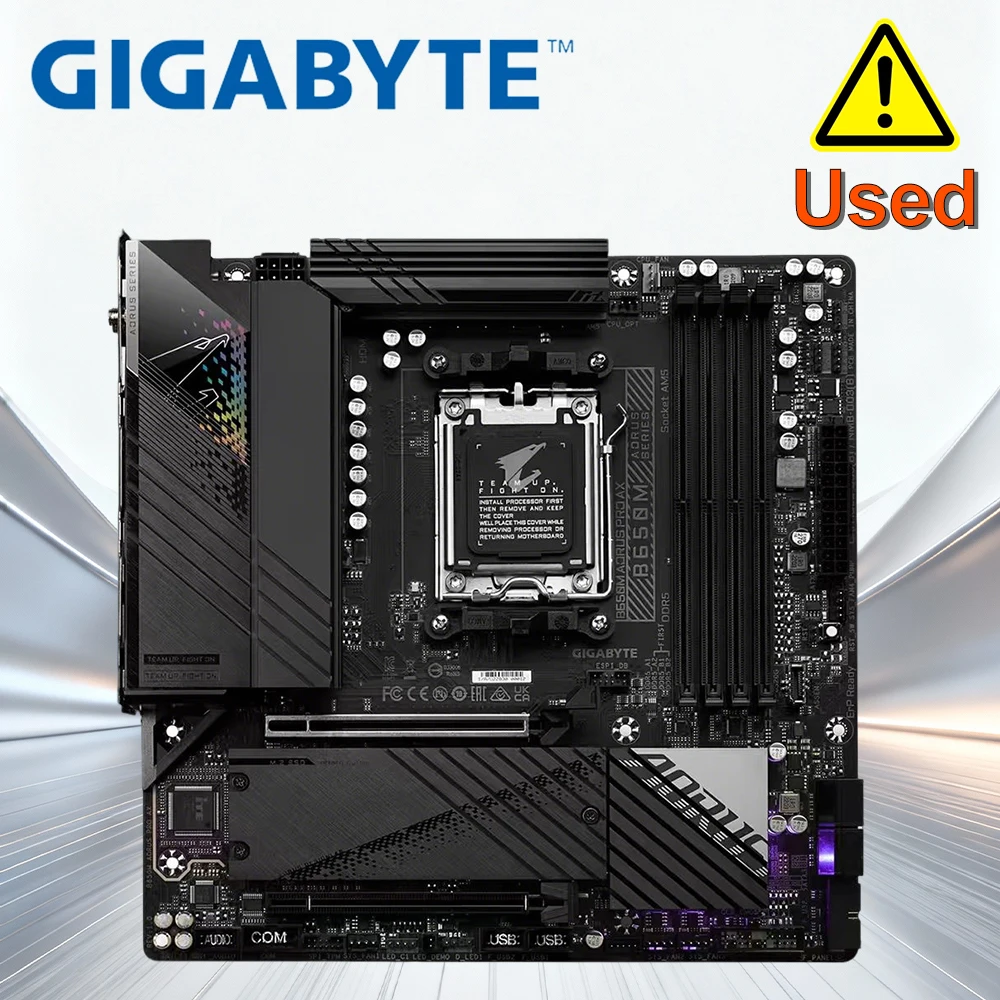 Am5 Micro Atx Pcie 5.0 Motherboard - Papan Induk GIGABYTE B650M AORUS PRO