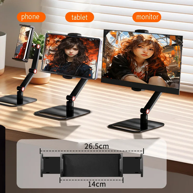 Портативная подставка для монитора 12-17 дюймов, подставка для монитора ZEUSLAP, регулируемая подставка для планшета
