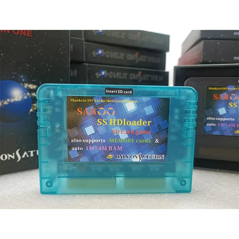 

Картридж для чтения игр SAROO SS HDloader, картридж для быстрого чтения с поддержкой карт SD и Menory, играйте в игры без CD для Neo Geo Sega Saturn