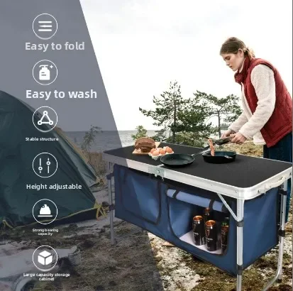 outdoor-kitchen-portable-picnic-table-retractable-and-foldable-leisure-table-collapsible-barbecue-table-a844