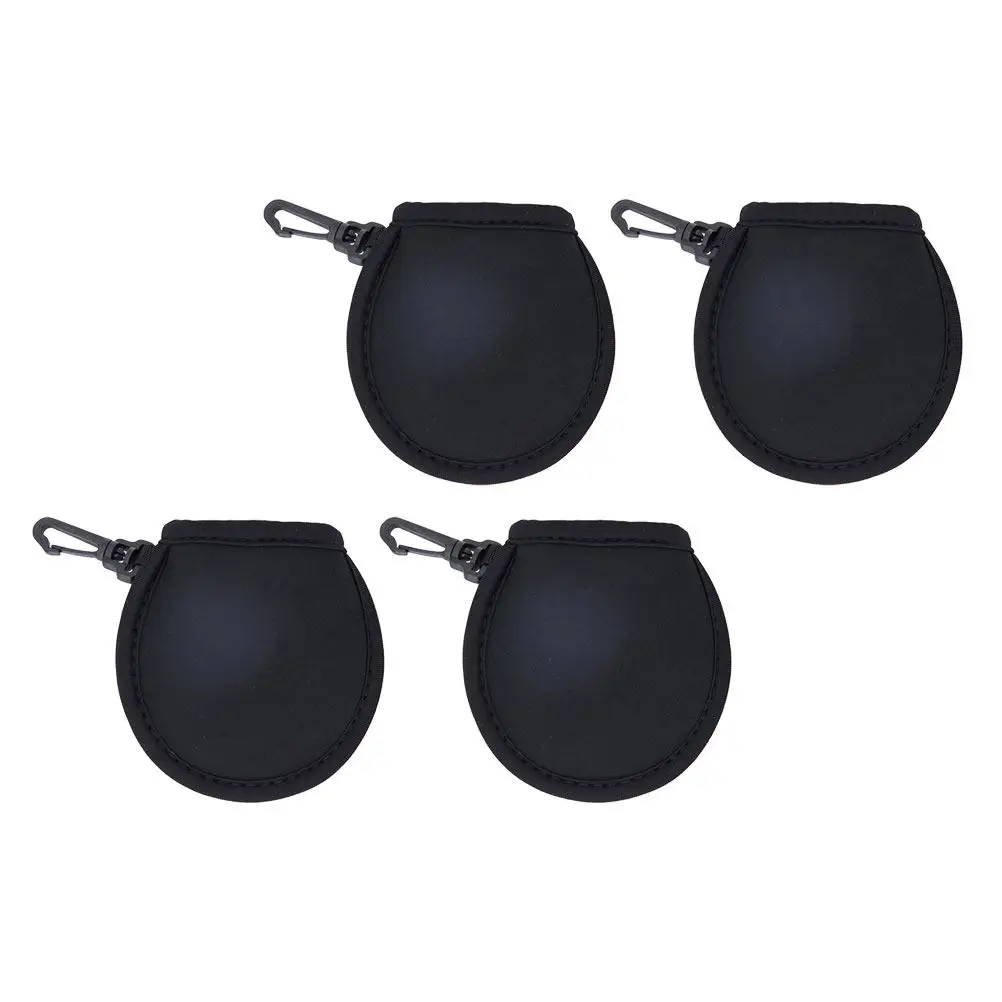 

4Pcs Neoprene Golf Ball Wiping Pouch Waterproof Golfing Balls Holder Portable Multi-Function Cleaning Bag Golf