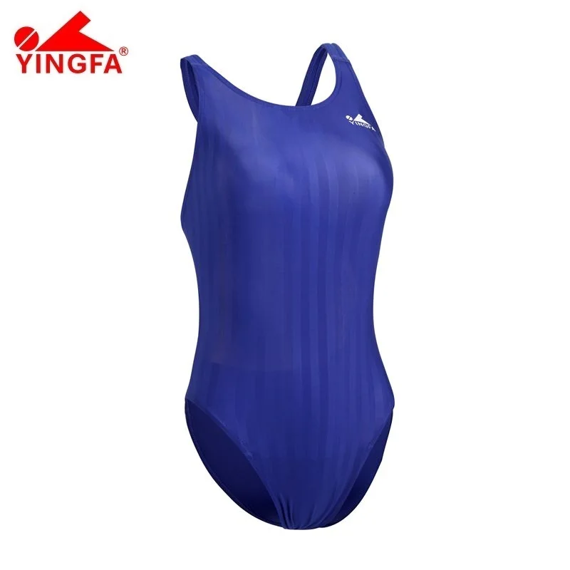 Yingfa FINA Approved Professional Waterproof Chlorine Resistant Swimwear Women One Piece Competition Swimsuit Girl Bathing Suit