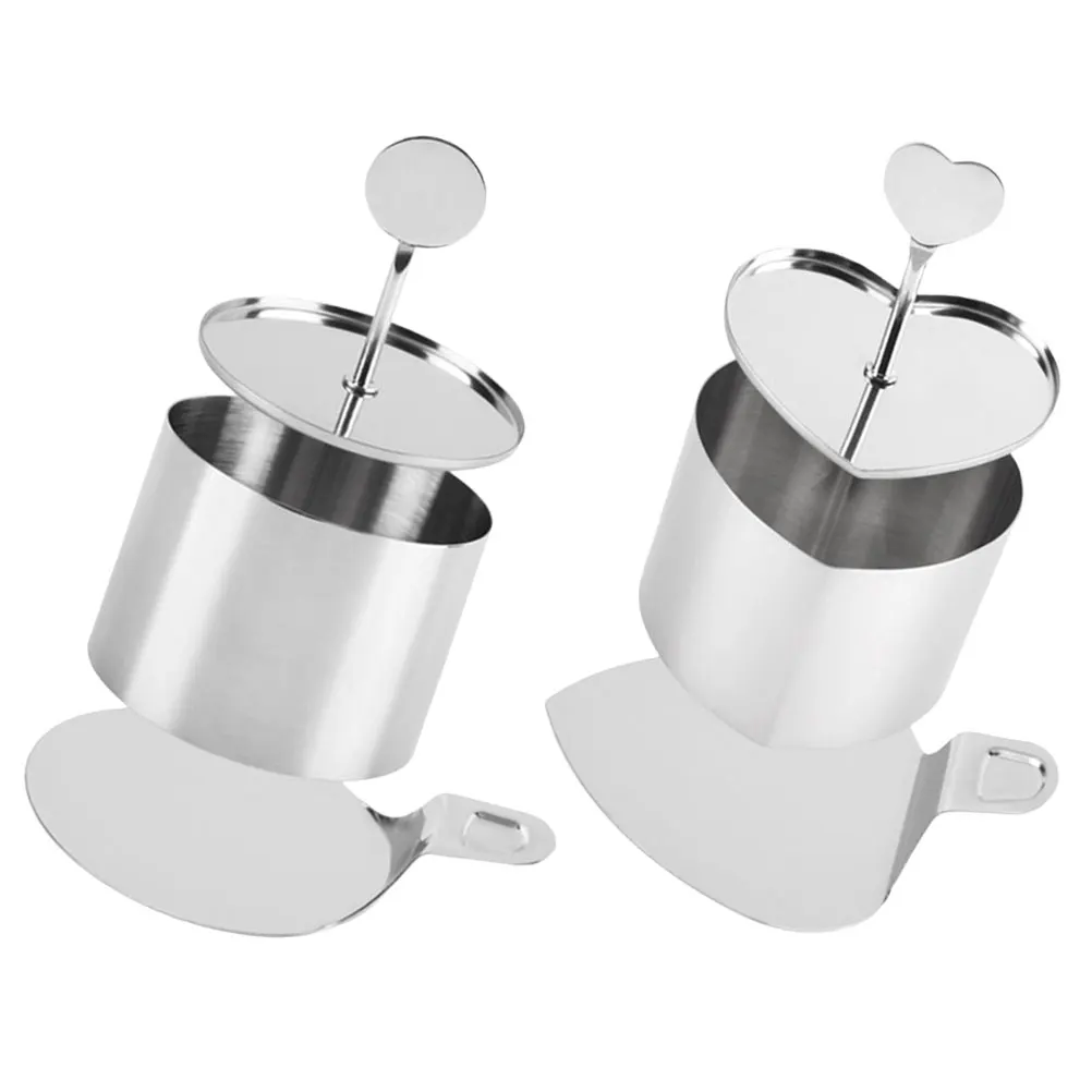 

2 set Stainless Steel Cookie Cutters 2 Sets Biscuit Cake Molds Dessert Tools Kitchen Accessories Safe Edges Baking Molds