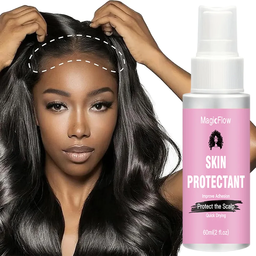

60ml/2fl.oz Skin Protection Spray - Prevent Irritation & Sensitivity | Shields Skin from Direct Contact with Wig Glue