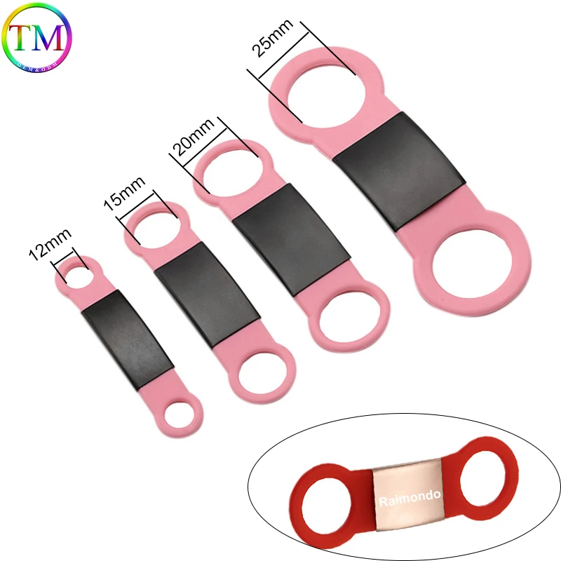 Étiquette d'identification en silicone personnalisée pour chien et chat, nom gravé, collier doux anti-perte pour animaux de compagnie, accessoires de collier