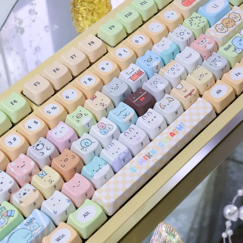 MAO High Beauty PBT Five sided Thermal Sublimation Compatible with Mechanical Keyboard
