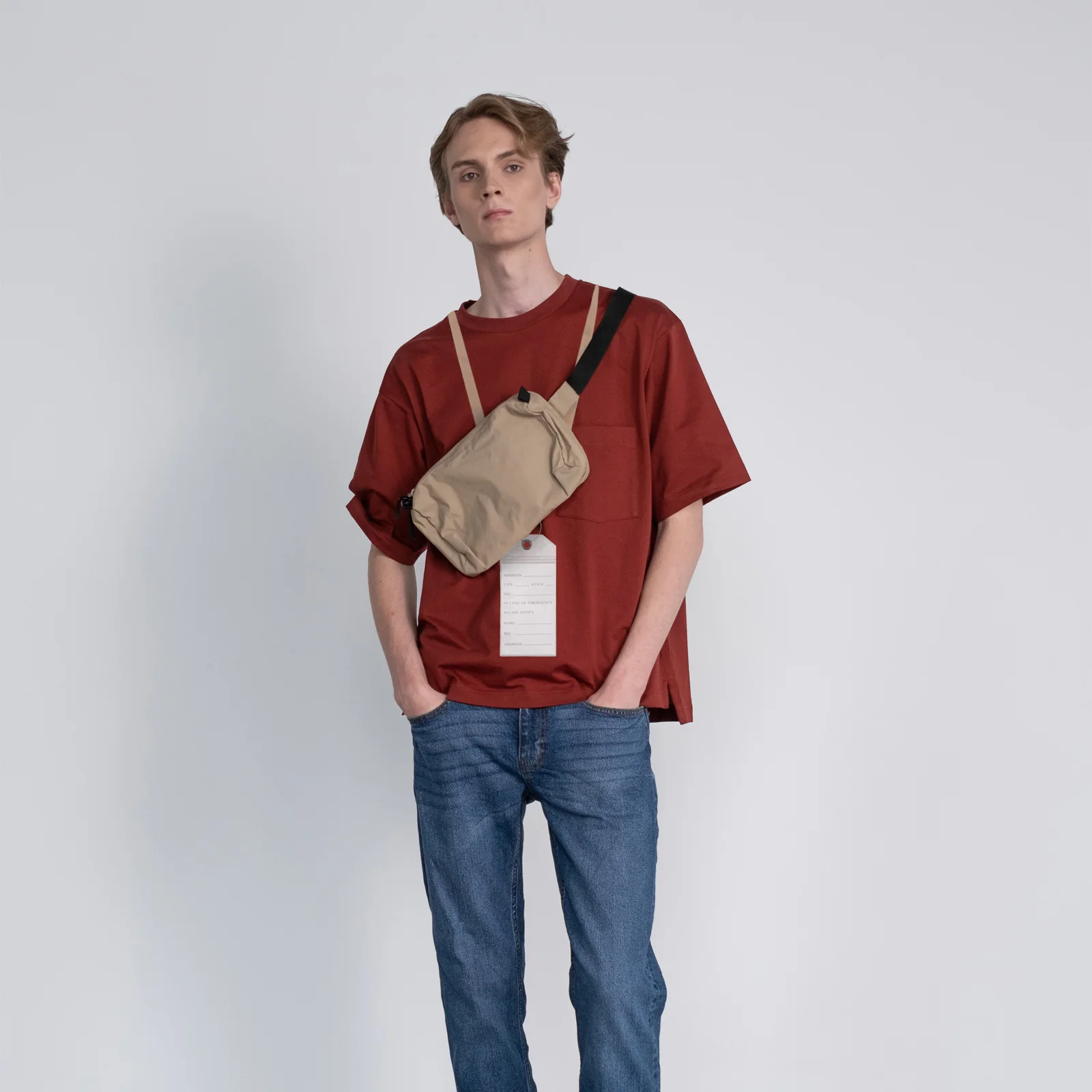 

5Pcs Luggage Tag Labels Clear PVC Id Holder Waterproof for Secure Steel Ring Badge Sleeve for Suitcase Pet Carrier