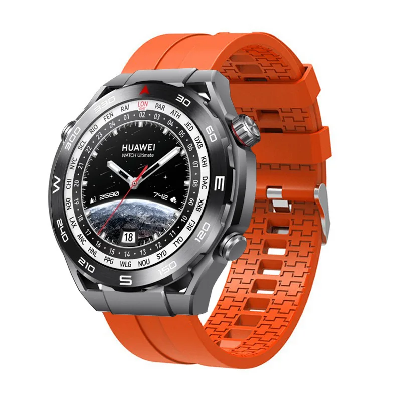 Ремешок силиконовый для HUAWEI WATCH GT2 GT3 Pro 46 мм GT 2 Pro GT 2E, сменный Браслет, 22 мм