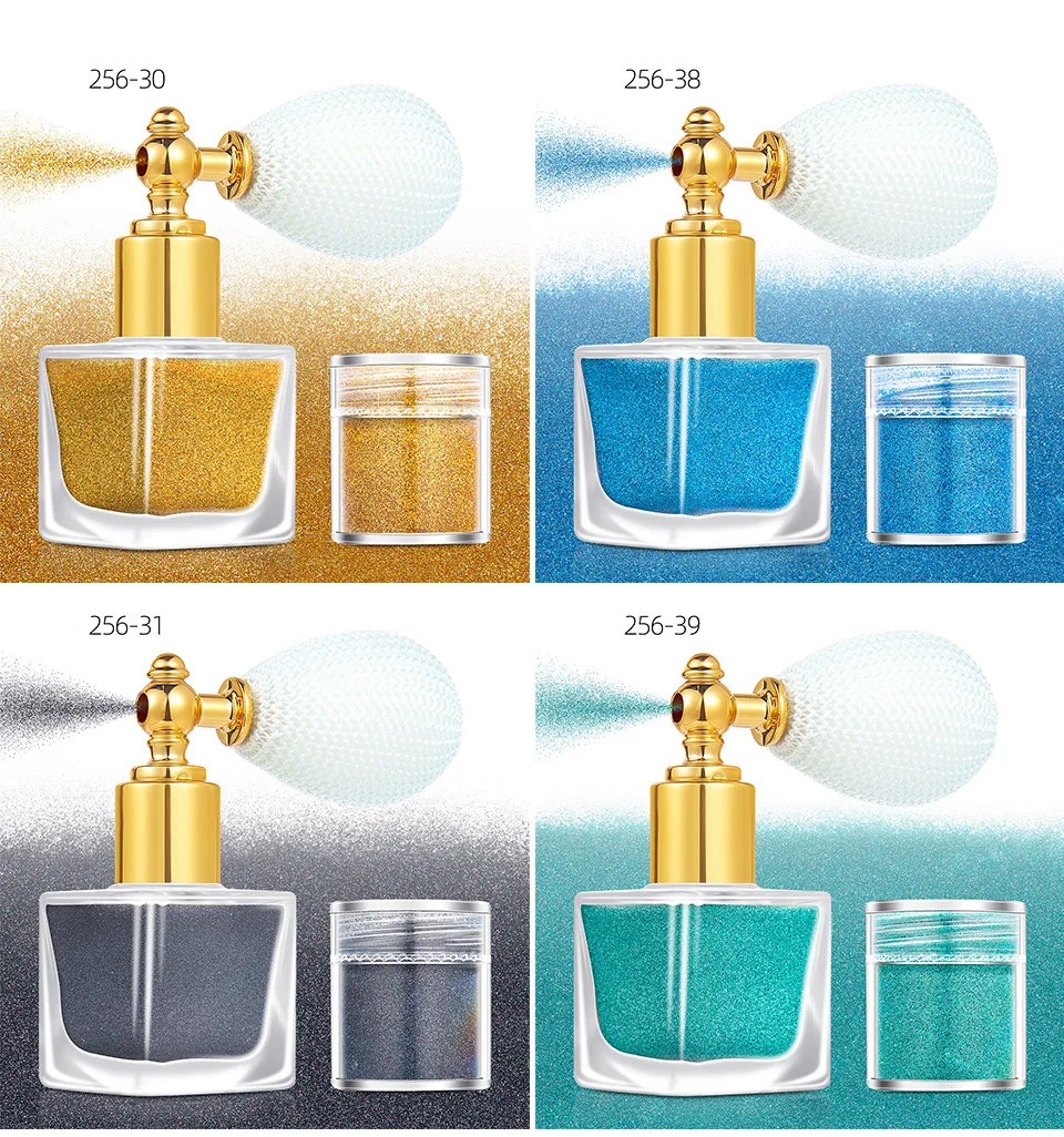 Cruelty-Free Vegan Holographic Glitter Spray Highlighter - Shiny Long-Lasting Face Hair Body Glitter for Party Clothes Decoratio