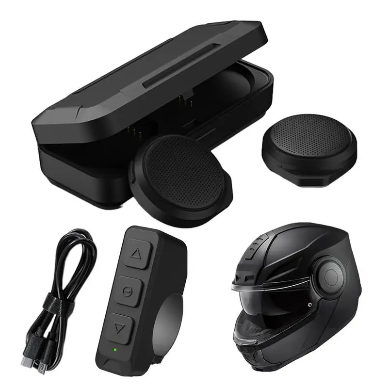 

Motorcycle Helmet Bluetoothcompatible Headset, Sking Earphone, CVC Noise Cancellation Stereo Music Automatic Answering