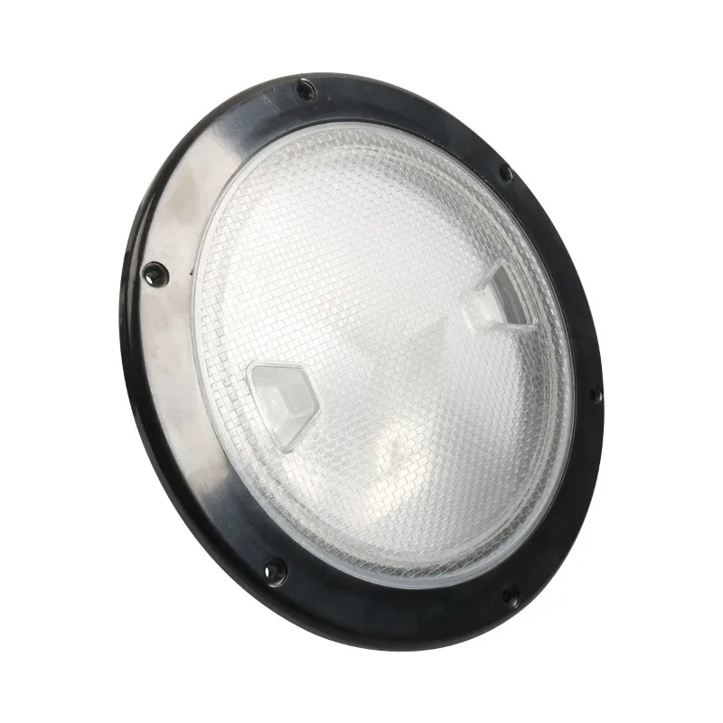AASS-Boat Hatch 8In,Boat Deck Plates Round Inspection Hatch With Clear Detachable Cover,Marine Access Hatches For RV Yacht