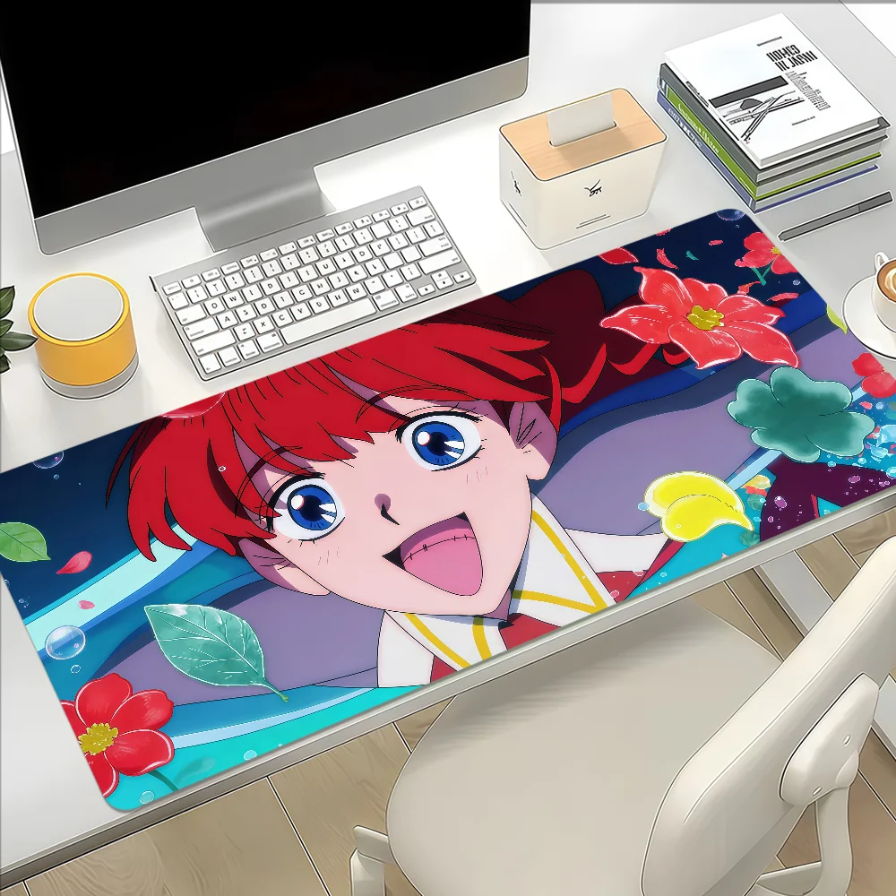 Anime Goodbye Lara Mouse Pad Large Non-slip Lockedge Desktop Computer Desk Mat Keyboard Writing MousePad Office Gamer Student