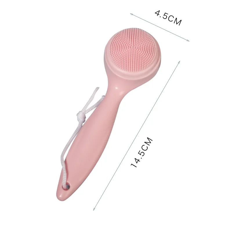 Silicone Facial Cleanser Wash Brush Soft Face Cleaning Massage Washing Skin Care Tool