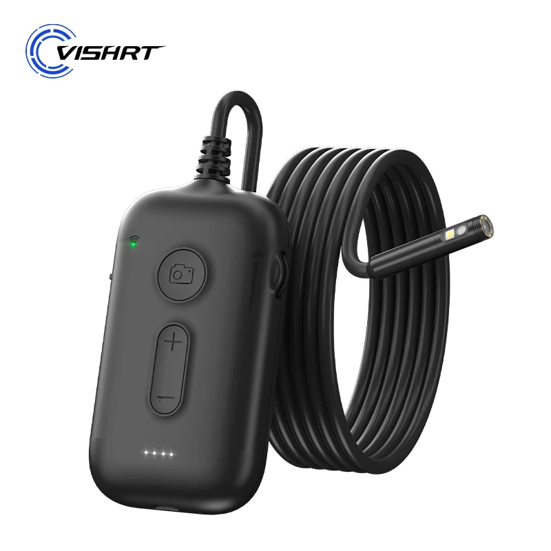 WiFi Industrial Endoscope Camera HD1080P Dual&Triple Lens Waterproof Rigid Cable Piping Camera Inspection Sewer Car Borescope