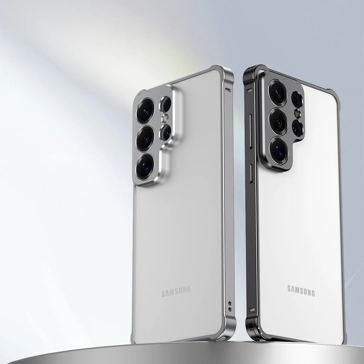 Aluminiumlegierung Rahmen Wärmeableitung Robuste Handyhülle für Samsung Galaxy S26 Plus S26 Ultra Stoßfeste Transparente Abdeckung