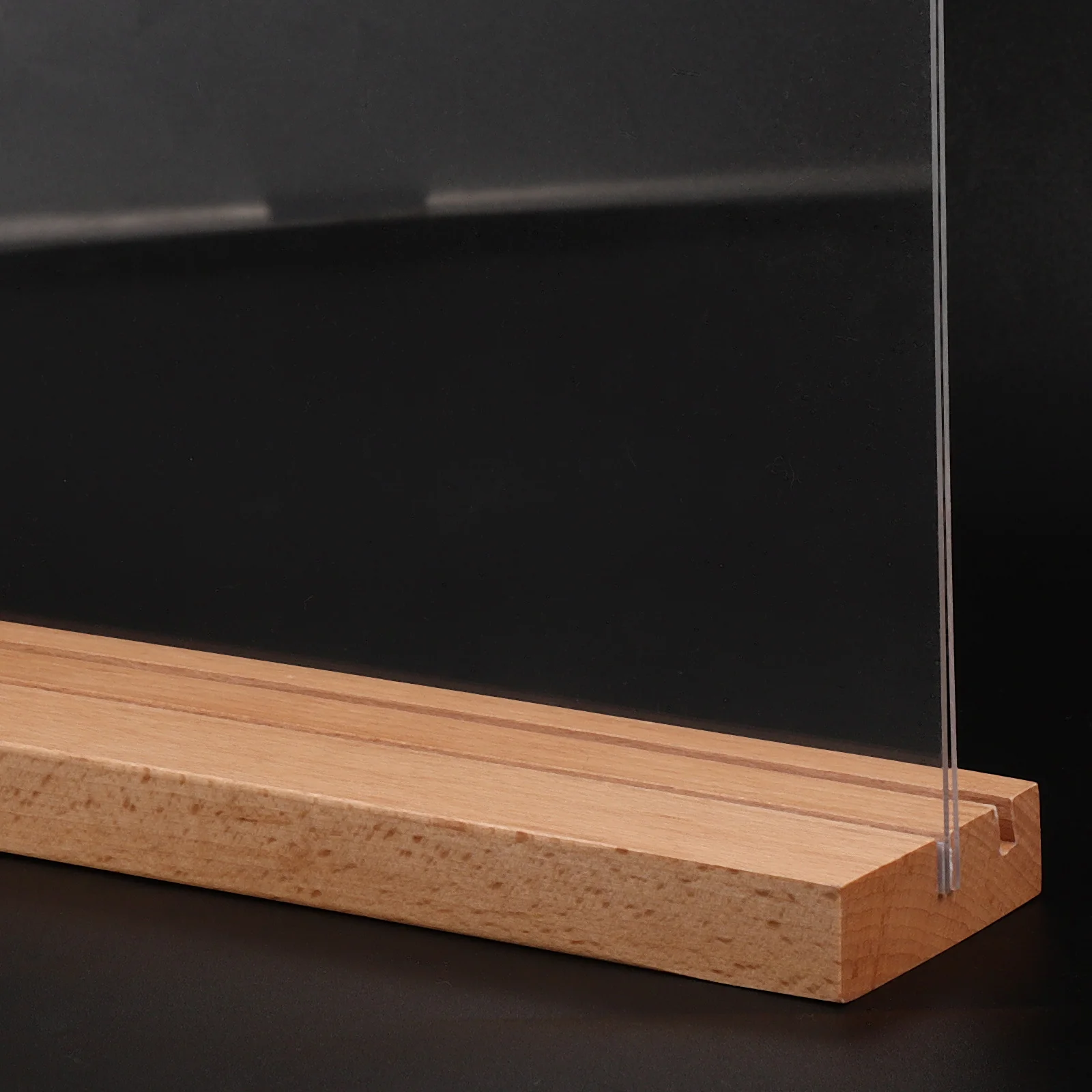 Display Board for Restaurant Versatile Label Showing Stand Compact Price Rack Shop Sign Holder Multipurpose Use