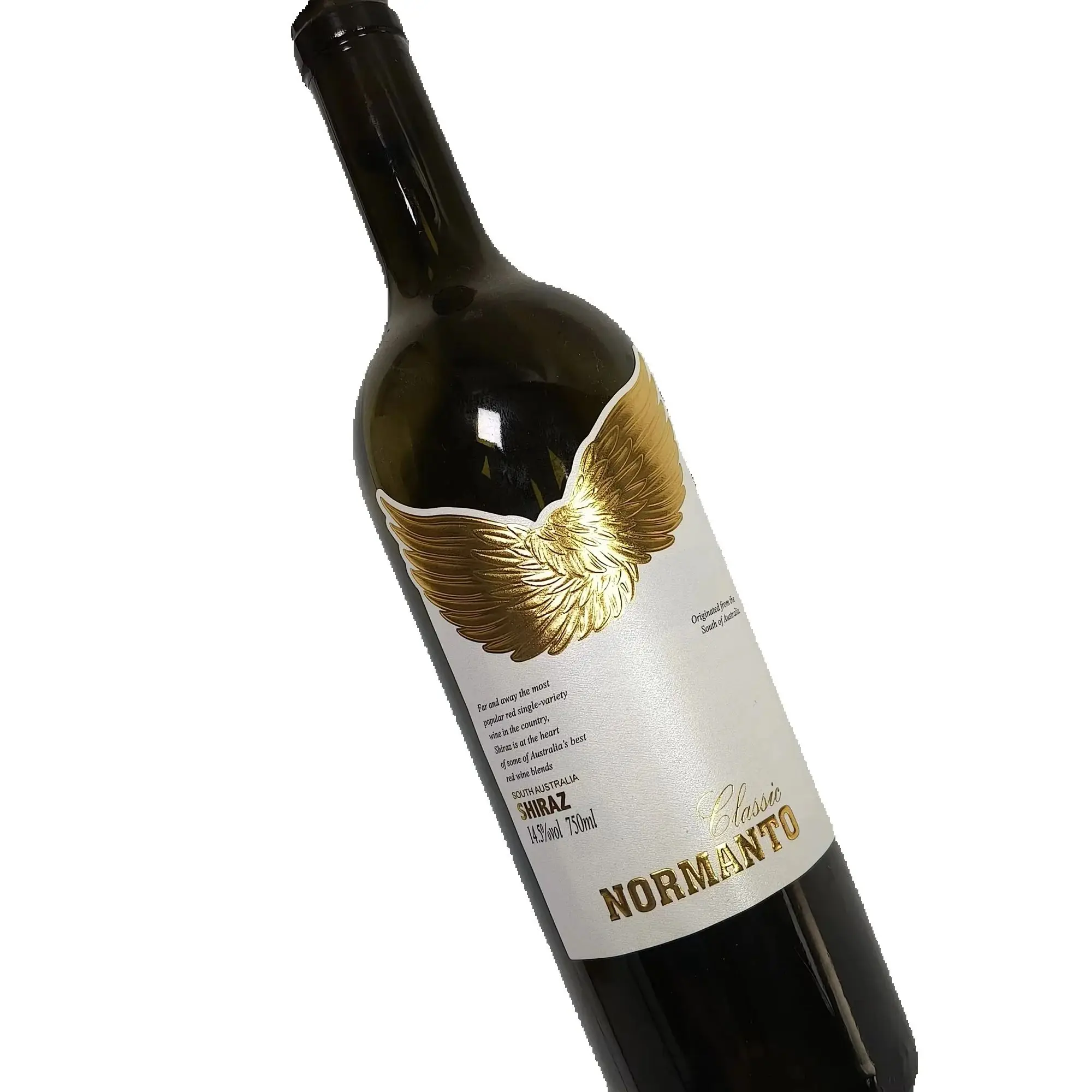 Customized Self-Adhesive Red Wine & Beverage Labels｜Waterproof Vinyl Stickers