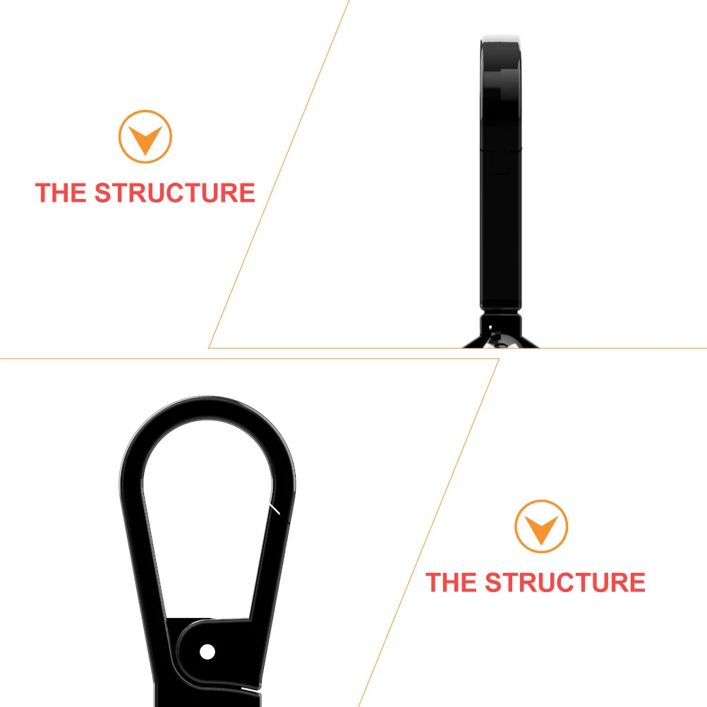 

1 pc Durable Protective Case Key Hook Design Anti-Lost Tracking Device Cover Metal Shell For Dog Keys Purse Smart