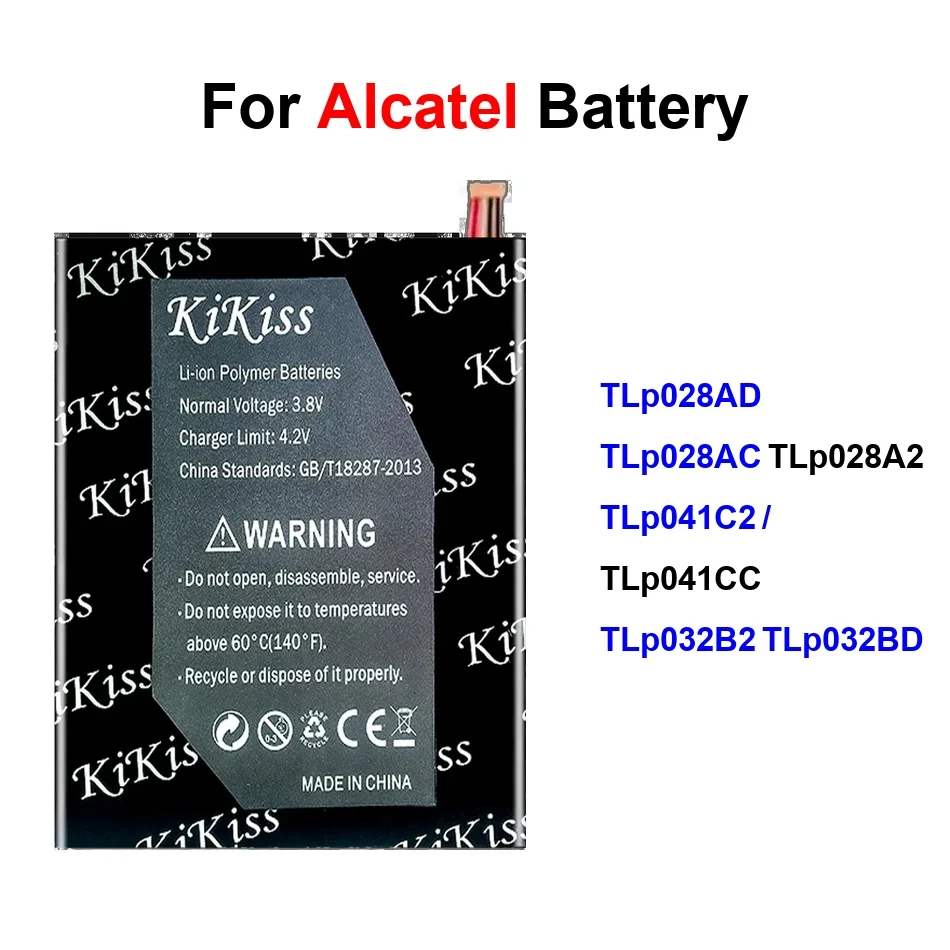 

Tlp028ad Tlp028ac Tlp028a2 Tlp041c2 / Tlp041cc Tlp032b2 Tlp032bd For Alcatel One Touch Pixi Pop 3 7 8 Lte 4G Battery