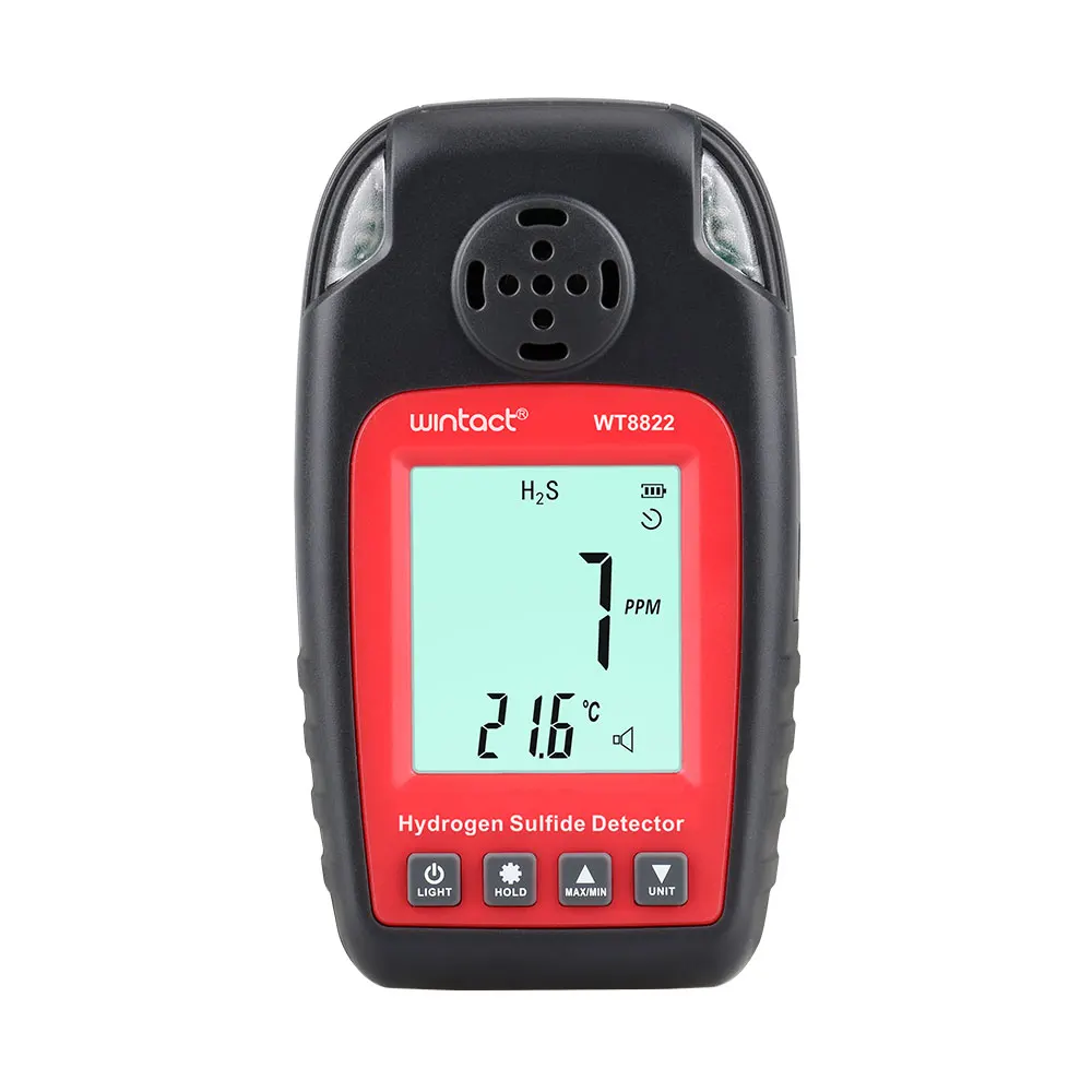 

WINTACT WT8822 H2s Gas Detector Monitors China New Product Professional Equipment Portable H2s Gas Mon underproduceitor