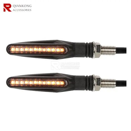 Universal For Honda VFR 1200 F X Crosstourer 750 400 800 F Fi/W1 VTEC parts motorcycle Flashing Turn Signal Light 12 LED lights - Image 2