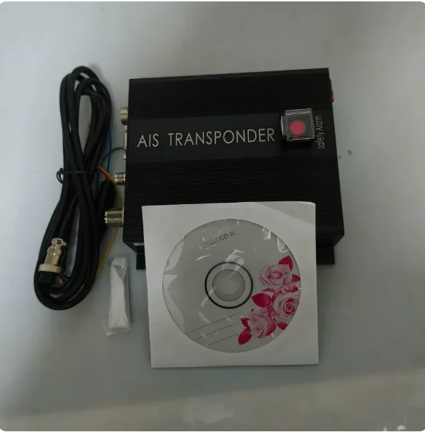 HY HA-102 Marine AIS Transponder Class B+ 5W Dual Channel Receiver Transmitter with CSTDMA 12V for Boat Vessel