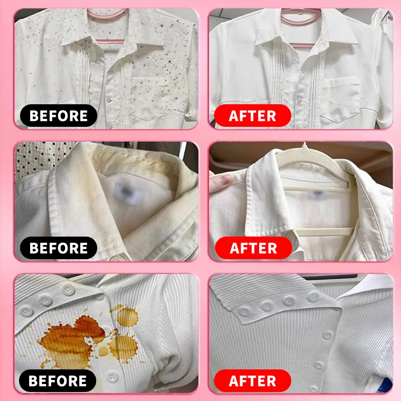 بخاخ إصلاح البقع السوداء من Farienne Clothing - 100 مل مرمم قماش سريع المفعول للقالب والبقع وتغير لون الملابس #5