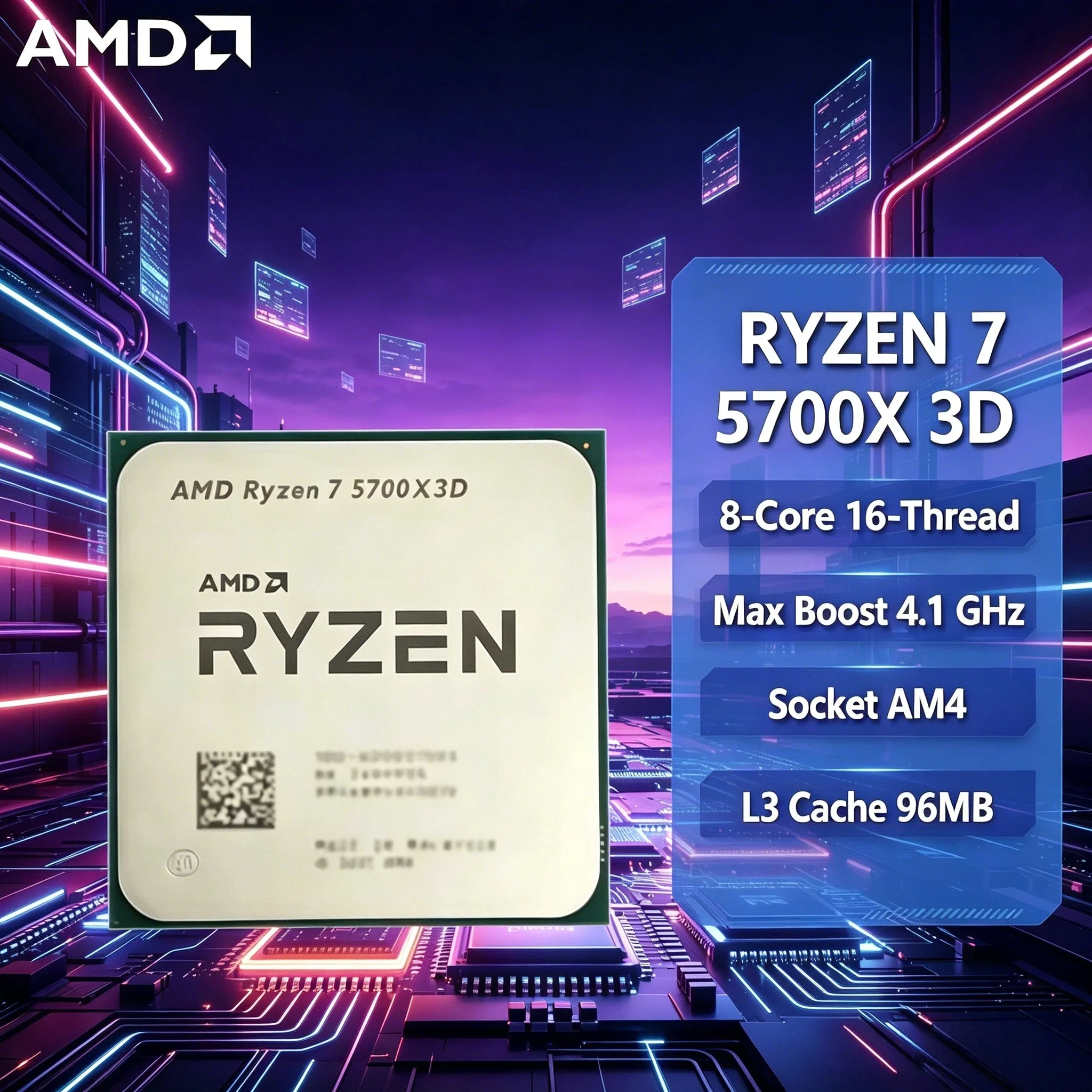 Ryzen 7 5700X3D - AliExpress