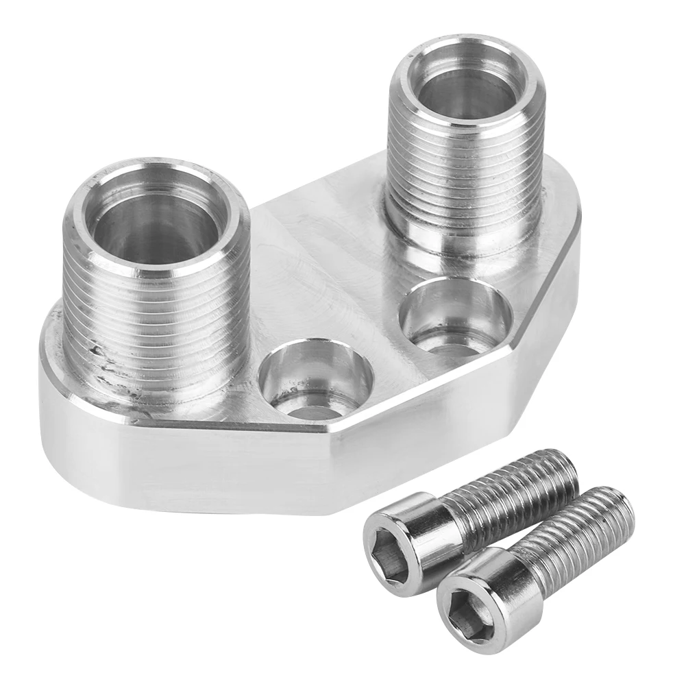 

A/C Fittings AC Compressor Adapter Fitting Polished Finish Fit for Sanden SD7B10 7176 Air Compressor Accessories Quick Connector