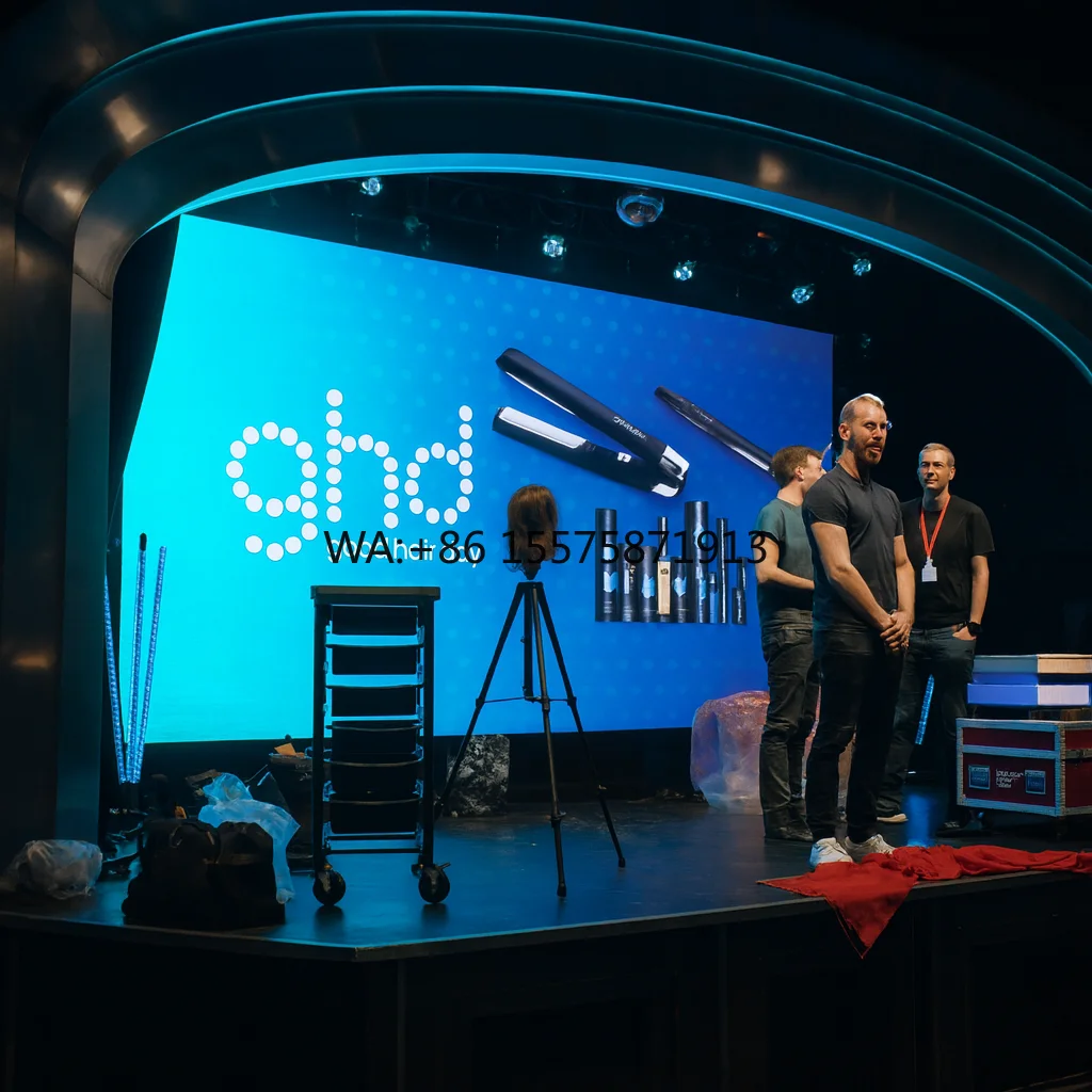 

Внутренняя светодиодная панель дисплея P3,91 мм-5000cd Яркость HDR10+ Оренда быстрой блокировки для концертов мероприятий и сценических фонов