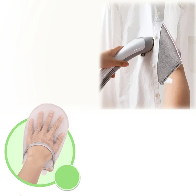 Hand-Held Mini Ironing Pad Sleeve  Board Holder Heat Resistant Glove for Clothes Garment Steamer Portabe Iron Table Rack