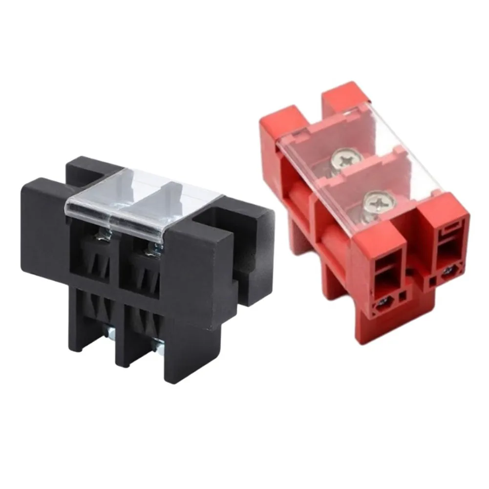 Sturdy Energy Storage Terminal Connector 2X150A Pure Copper High Current Terminal Block UL94V 0 Flame Retardant Grade