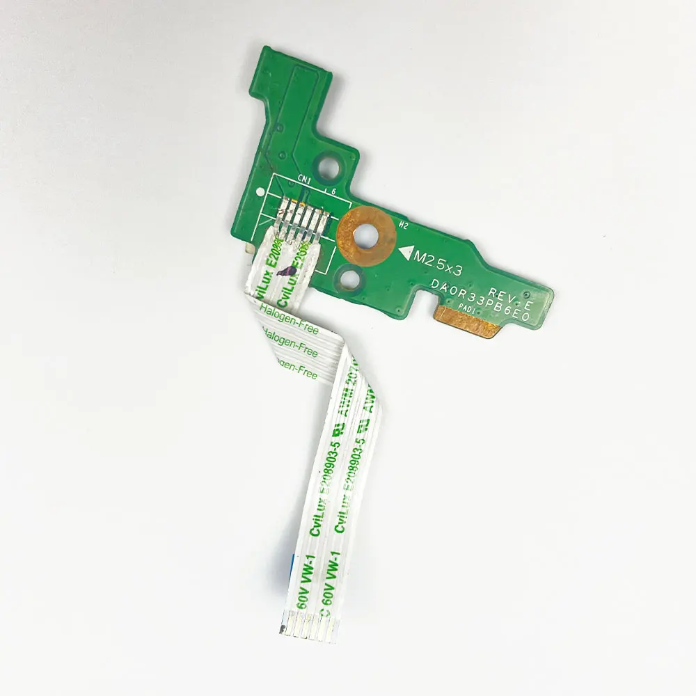 For HP Pavilion G4-2000 G6-2000 G7-2000 G6-2235us TPN-Q109 Power Button Board with Cable DAOR33PB6E0 DA0R33PB6E0