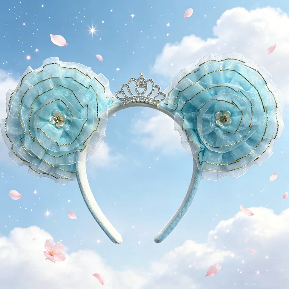 Cute Minnie Hairband with Lace - Travel Accessories Girls 评论和价格