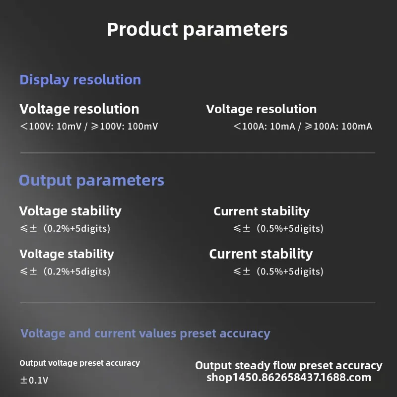 High power adjustable DC power supply voltage regulation charging programmable numerical control maintenance DP3020PL