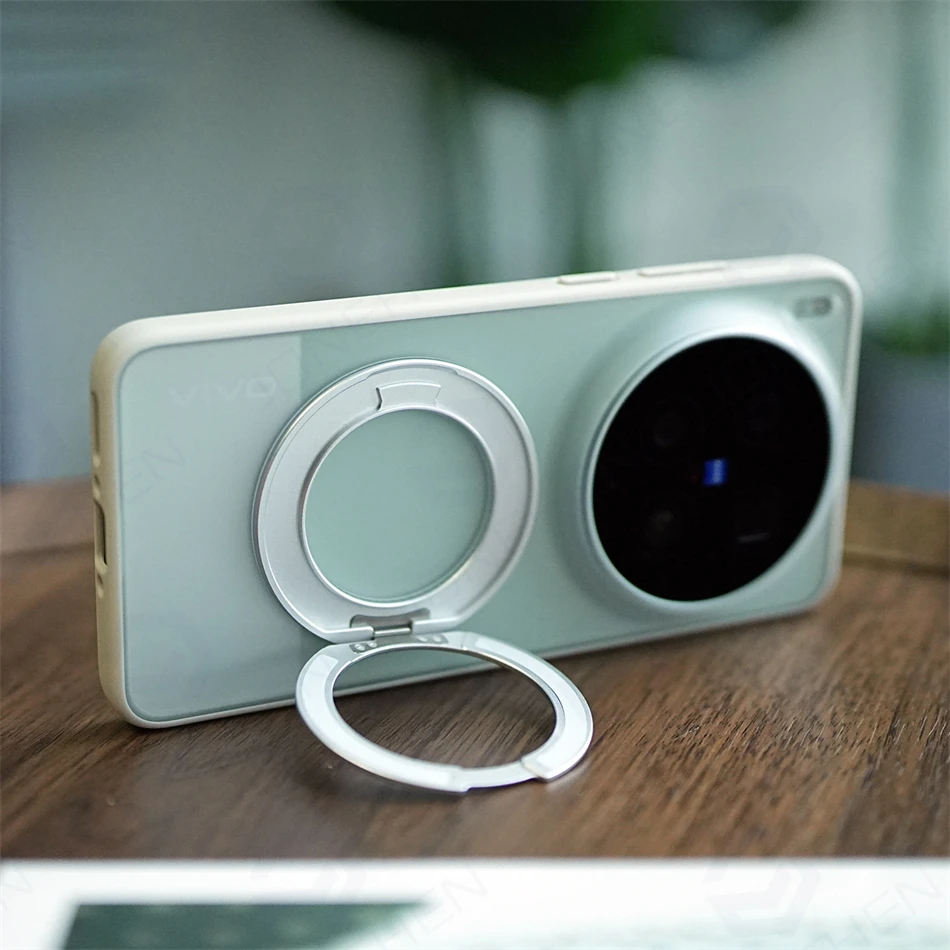 For Vivo X300 Pro X200 Ultra X300s Case Luxury Magnetic 360° Ring For Magsafe Matte Transparent Lightweight Bumper Acrylic Cover - view 6