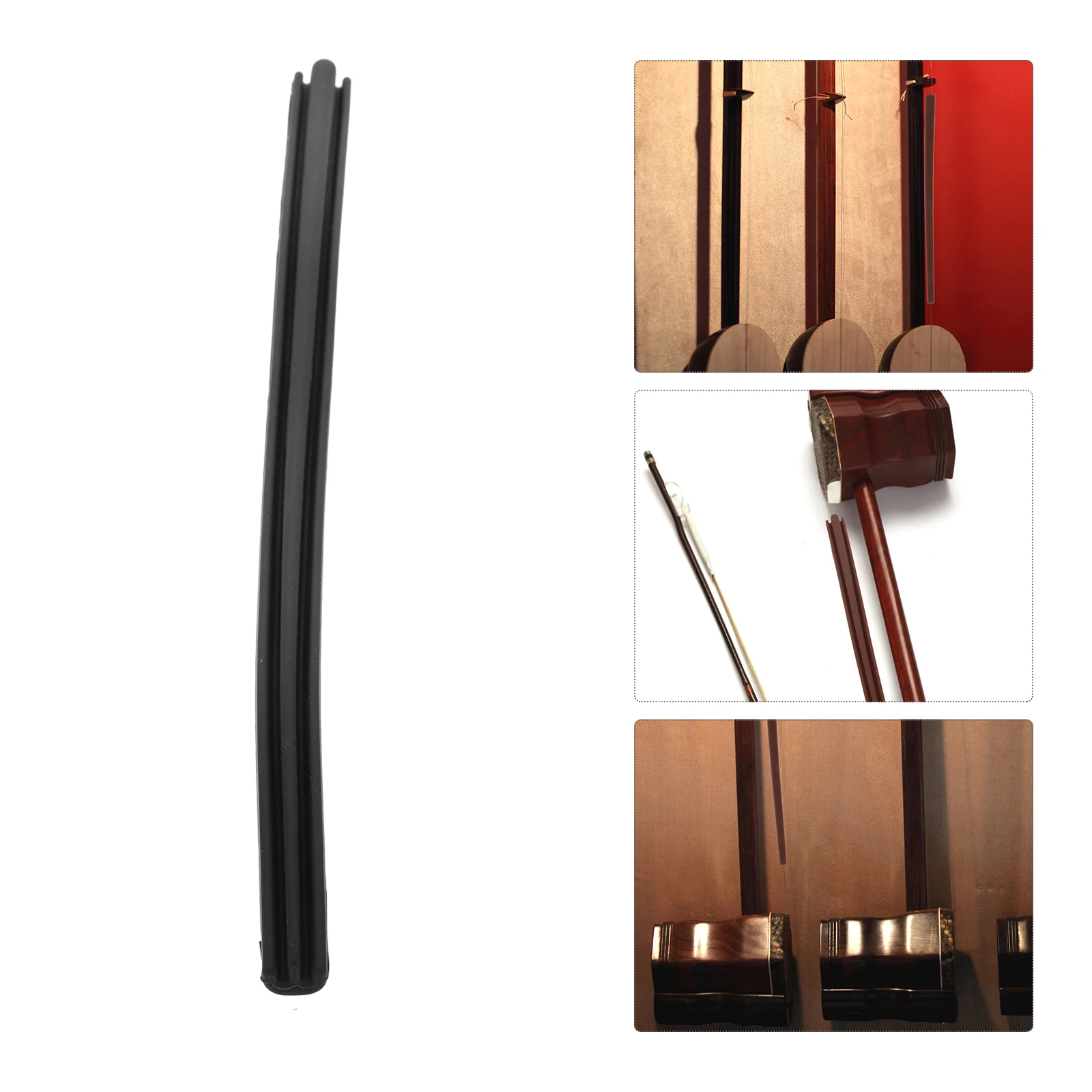 

Erhu String Guard Insulation Stringed Instrument Accessories Coat Protection Sleeve Silica Gel Protective Cap Case