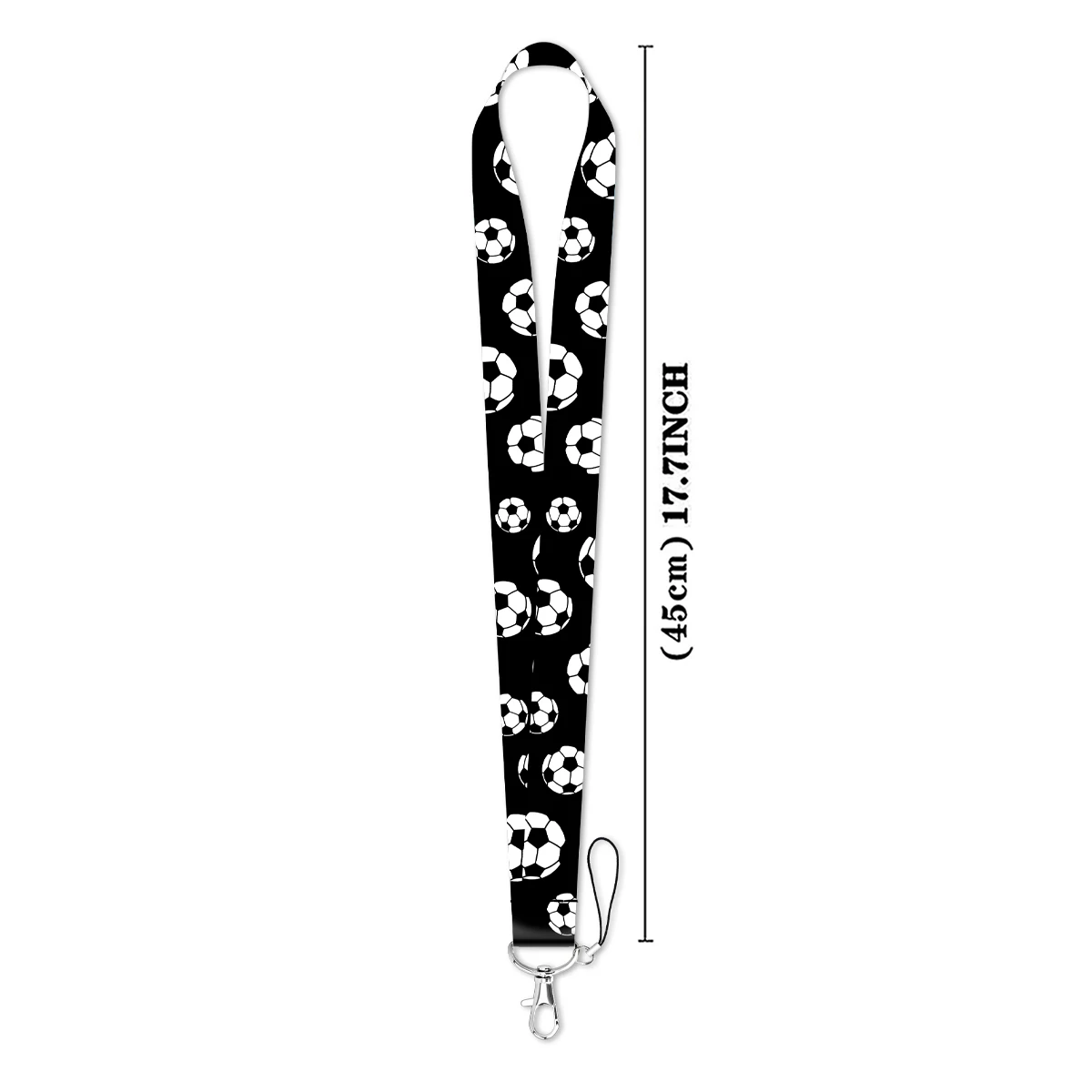 LX1334 Soccer Pattern Neck Straps lanyard Car Keychain ID Card Pass Gym Mobile Phone Key Ring Badge Holder Students Gifts