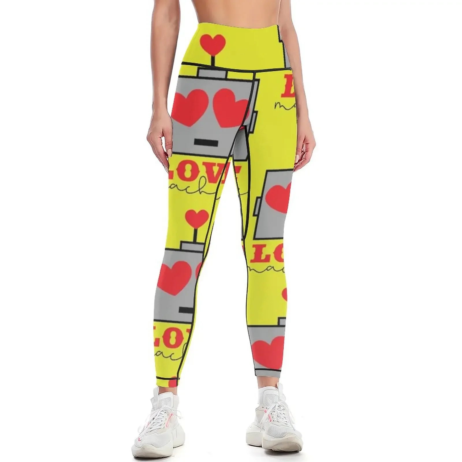 

LOVE MACHINE VALENTINE DAY Leggings Legging sexy woman sport set Womens Leggings