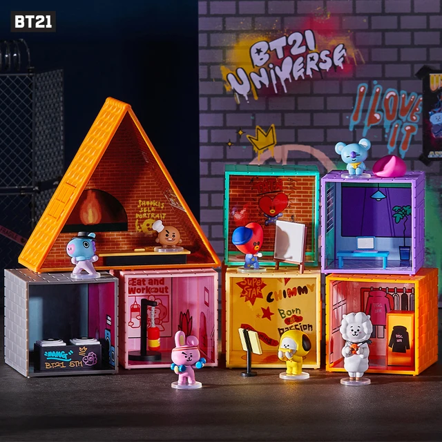 Bt21お友だちのオリジナル人形,家の装飾,オーナメント,子牛,カワイイ,デスクトップ人形,漫画のおもちゃ,ギフト - AliExpress