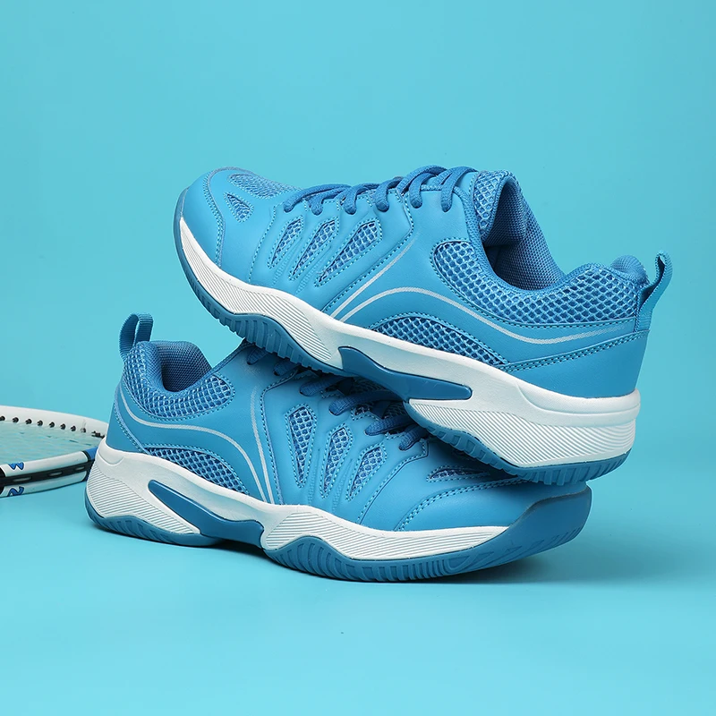 남성용 고품질 배드민턴 신발 실내용 전문 운동화 탁구 및 배구 대형 사이즈 훈련용 신발