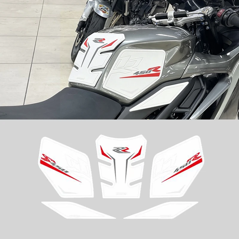 Motorcycle rubber fuel tank decorative protective sticker pad, colorful film, multiple styles available for selection